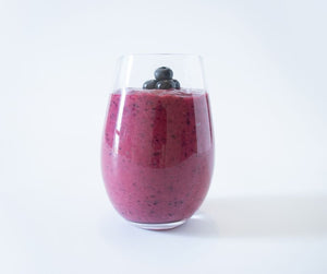 Almond Butter Berry Smoothie - Vegelia - Sunrider products for a healthy lifestyle