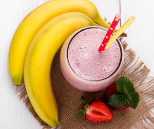 Strawberry Banana Yogurt Smoothie - Vegelia - Sunrider products for a healthy lifestyle