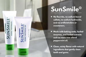 SunSmile® Natural Herbal Teeth Whitening Gel - Vegelia - Sunrider products for a healthy lifestyle